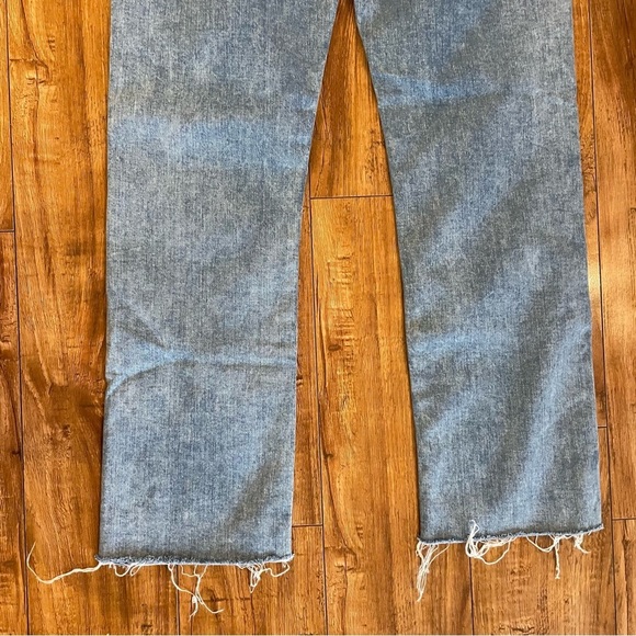 FRAME Women’s Le High Straight Blue Distressed Size 26 - Picture 12 of 12